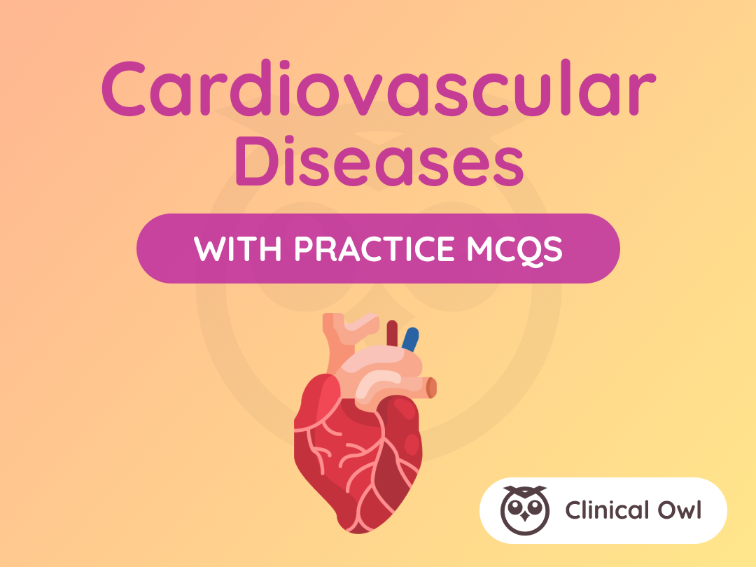 cardiovascular disease with practice mcqs