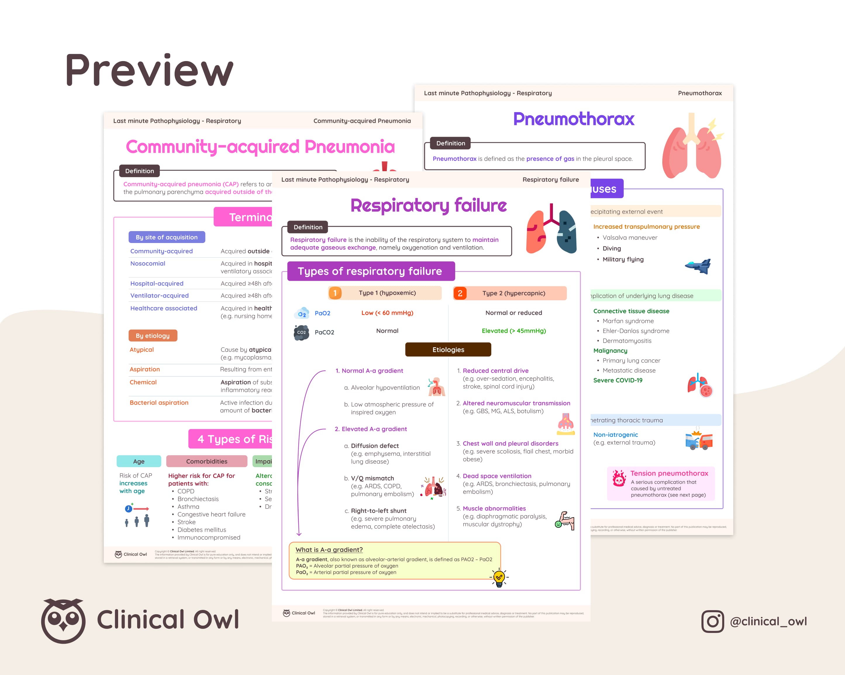 Here is an image preview of how the summary notes will look like