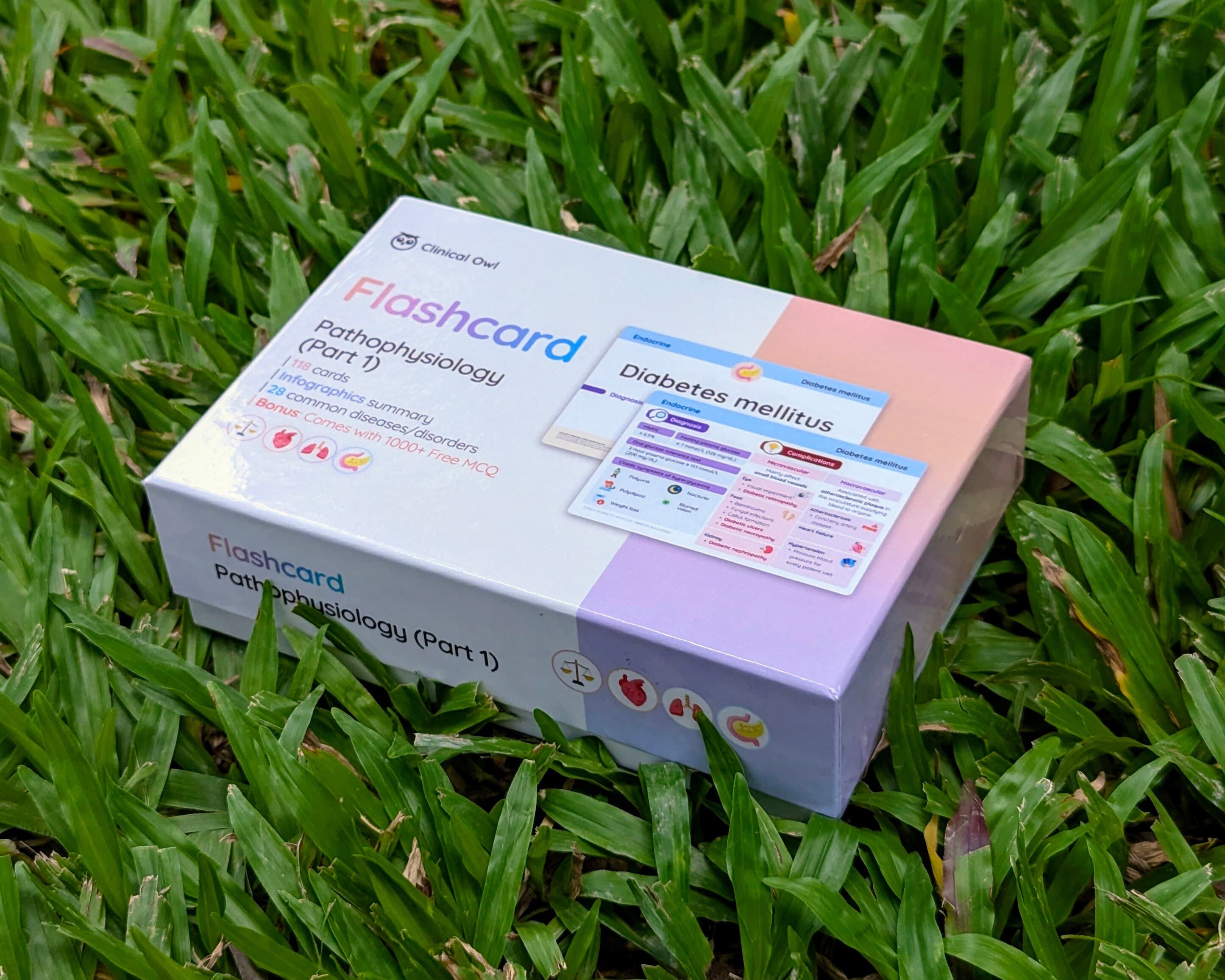 118 cards: Pathophysiology Flashcard